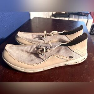 Columbia PFG slip on shoes. 14